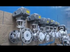 Máy van hình quả bóng kín cứng Máy van hình quả bóng công nghiệp hai phần điện