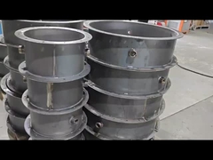 2.5 Inch 3 Inch 4 Inch Lightweight Flanged Pneumatic Butterfly Valve Control