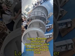 Van bướm cho ống thông gió cỡ lớn