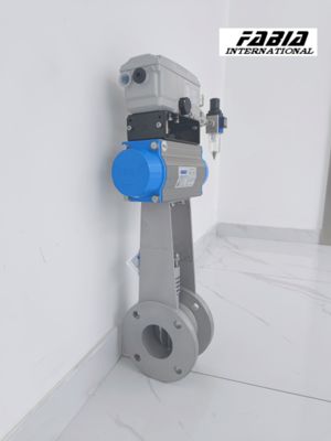 High-Temperature Pneumatic Flue Gas Valve