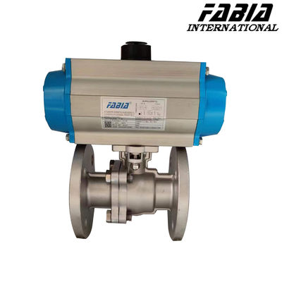 Pneumatic 2 Way Ball Valve Flange 2 Way Ball Valve Pneumatic Ball Valve