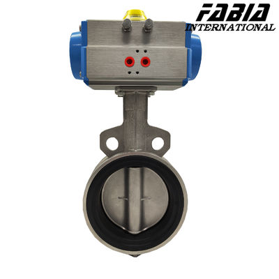 4 inch 3 inch khí nén van bướm thân thép không gỉ