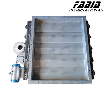 Pneumatic Flue Flapper Valve Ventil phun khí bằng thép không gỉ
