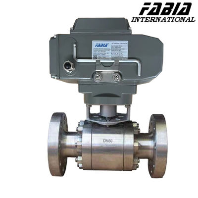 Áp suất cao Motorized van bóng ba mảnh Flange van bóng Mini