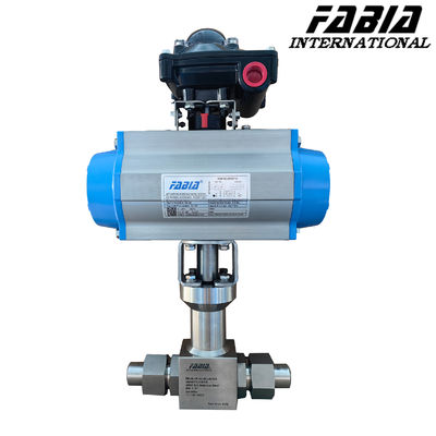PH Pressure cao hai cách Butt hàn nhiệt độ cao van quả bóng