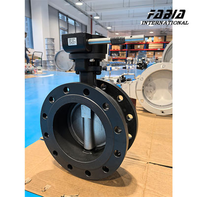DN200 Worm Gear tay Stainless Steel hiệu suất cao Double Eccentric Butterfly Valve Water Valve