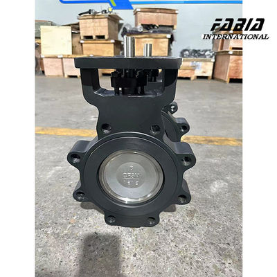 DN100 Điện WCB hiệu suất cao Double Eccentric Butterfly Valve Lug Type Water Valve