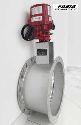 Van bướm tròn điều khiển điện để điều chỉnh lưu lượng gió