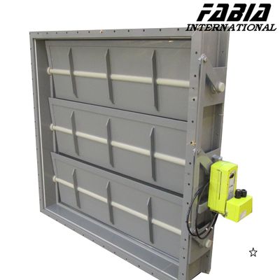 Bản vẽ Van vẩy công nghiệp ống khói điện tùy chỉnh Thép không gỉ Các vật liệu khác