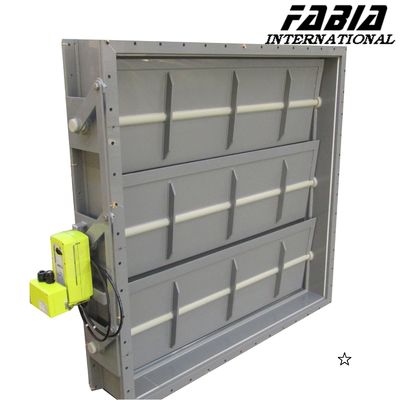 Drawings Customized Electric Flue Industrial Flapper Valve Stainless Steel Other materials