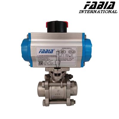 Van bi công nghiệp FABIA, Van bi hai mảnh, Van bi thép không gỉ